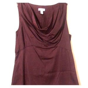 Calvin Klein cowl neck sleeveless top